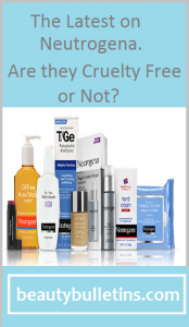 The Latest on Neutrogena. Are they Cruelty Free or Not?