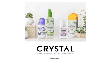 Cruelty-Free Aluminum Free Deodorant Reviews: Type A vs. Schmidt's vs. The Crystal 1