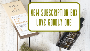 New Vegan Beauty subscription box! Love Goodly ONE