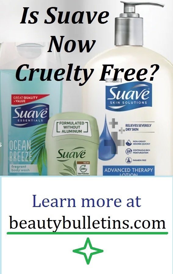 Is Suave Now Cruelty Free - Beautybulletinscom Cruelty Free Brands