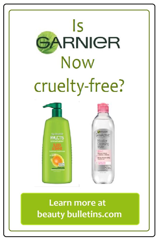 Is GARNIER Cruelty Free? 1