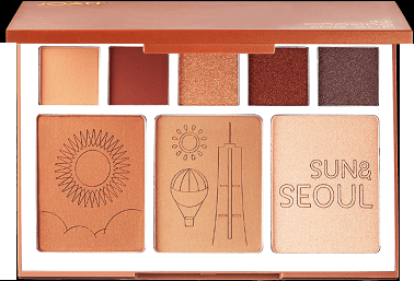 Joah Sun & Seoul Chasing The Sun Eyeshadow and Bronzing Palette