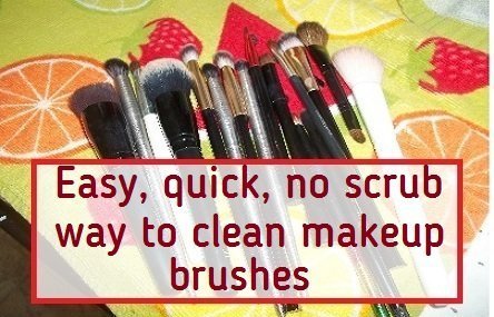 How to clean makeup brushes the easy, quick, hassle-free way