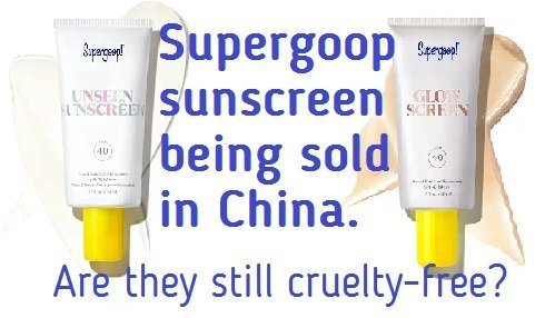 supergoop sold in china