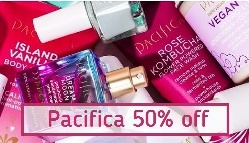 pacifica 50% off