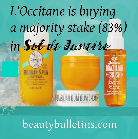 L’Occitane Buys Sol de Janeiro