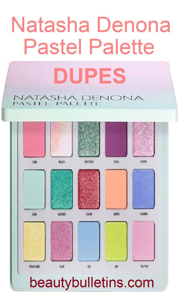 Natasha Denona Pastel Palette Dupes