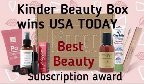 kinder beauty usa today award