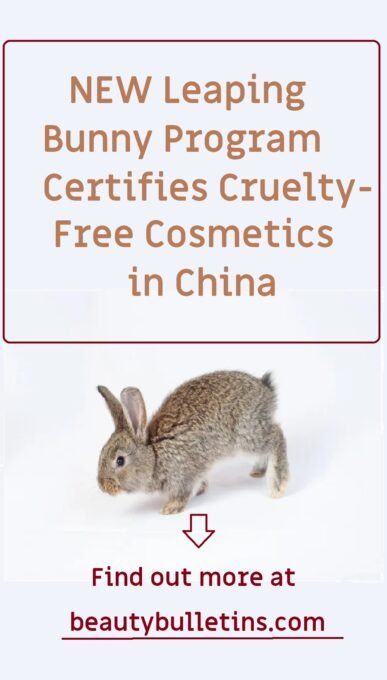 Leaping Bunny Program Certifies Cruelty-Free Cosmetics in China