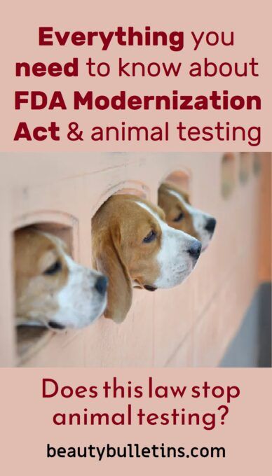 FDA Law No longer Requires Animal Testing